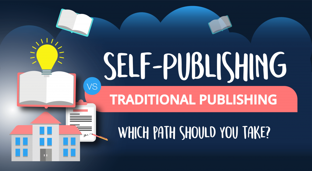 Self-Publishing vs Traditional Publishing – Which Path Should You Take? (Infographic)