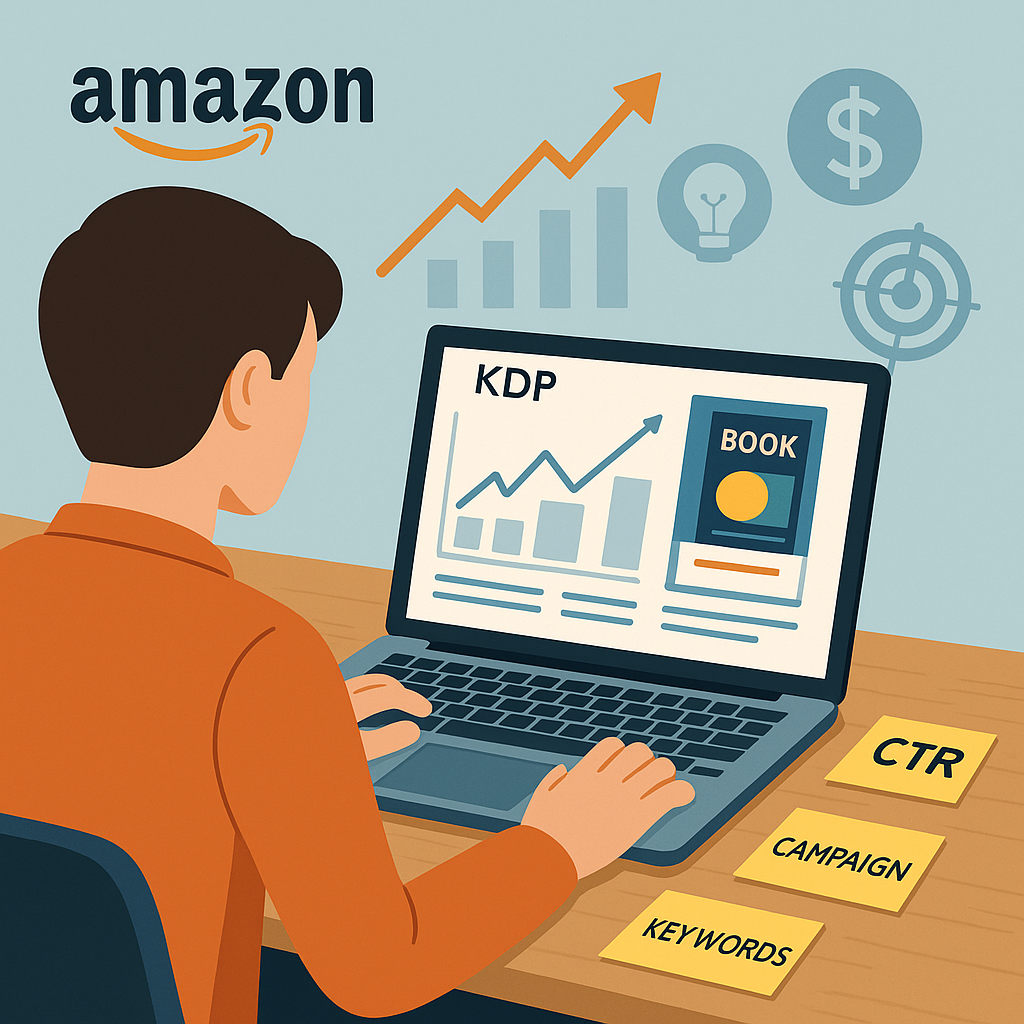 Amazon KDP Advertising Guide for Beginners: Step-by-Step Strategies to Boost Your Kindle Book Sales